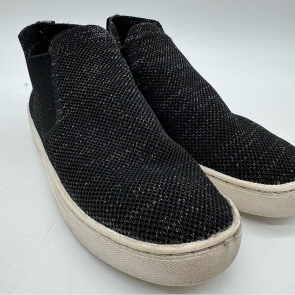 George Black Knit Slip-On Sneakers with Memory Foam – Size 1 - Picture 3 of 6